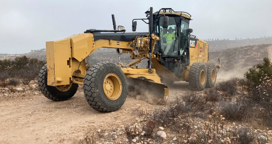 man operating big machinery