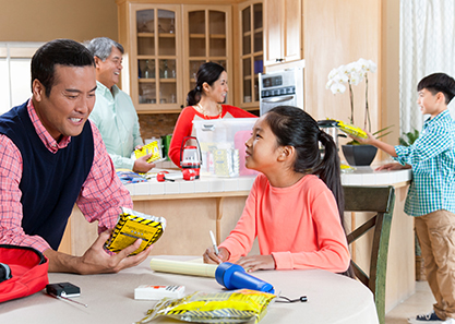 Family Preparing, preparedness