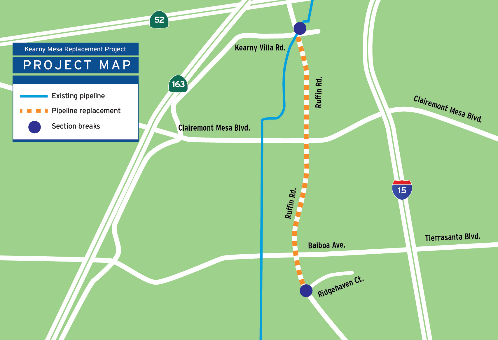 Kearny Mesa map