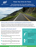 LCFS fact sheet