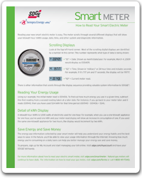 Smart meter fact sheet thumb nail