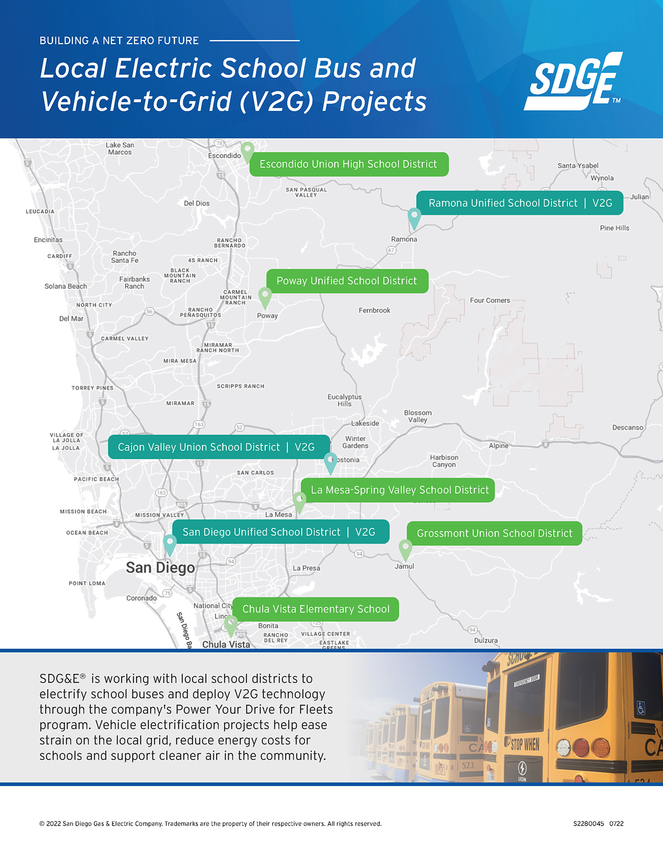 School Bus and V2G Projects