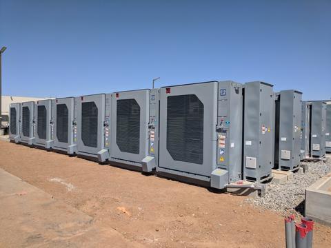 battery storage facility