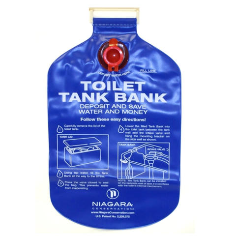 toilet tank bank